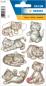 Preview: Droll kitten paper stickers